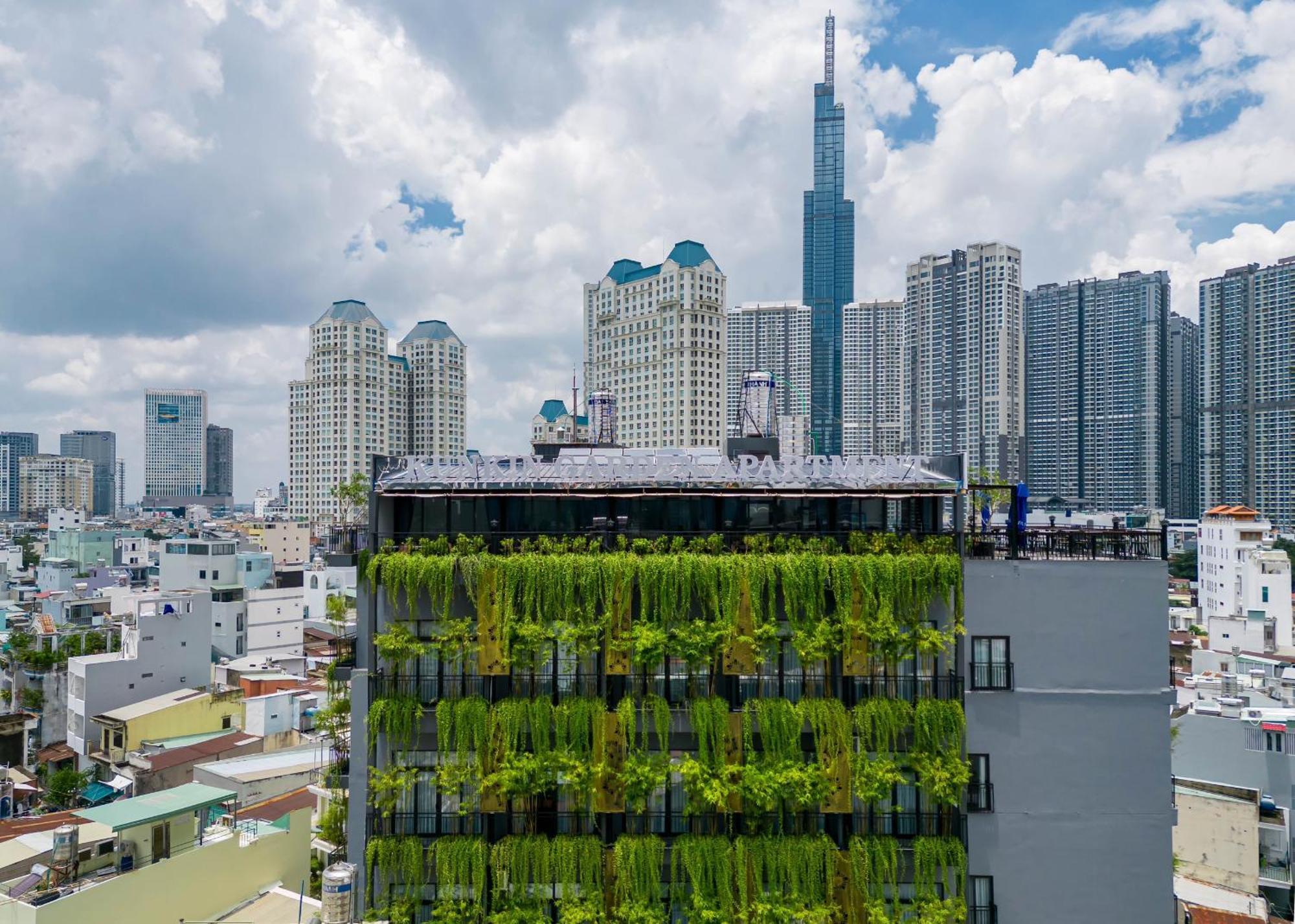Kunkin Garden Aparthotel Cidade de Ho Chi Minh Exterior foto